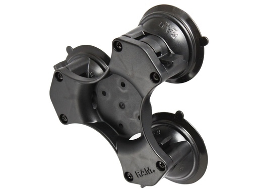 [RAP-365-224-1BU] RAM TRIPLE SUCTION CUP MOUNT