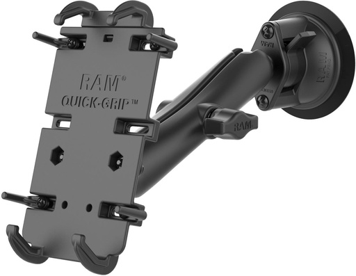 [RAM-B-166-PD4U] RAM QUICK-GRIP XL PHONE HOLDER WITH SUCTION BASE