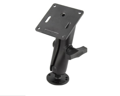 [RAM-101U-B-2461] SHORT ARM-C SIZE RAM VESA PLATE 75mm WITH MOUNT